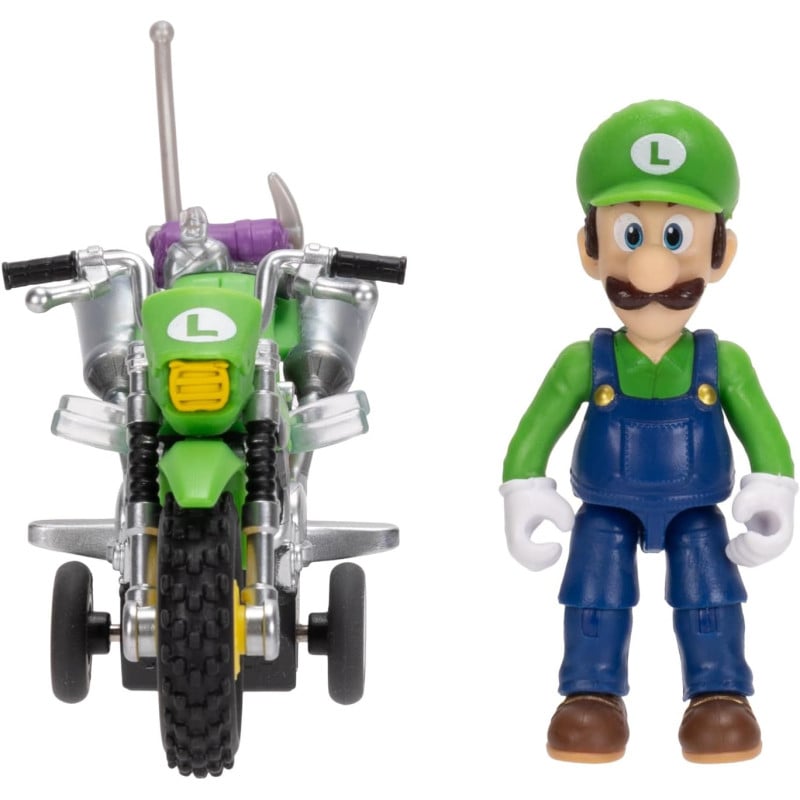 Super Mario Galaxy Vehículo Con Personaje Mario/Luigi Surtido