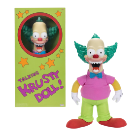 Los Simpsons Peluche Interactivo Krusty El Payaso