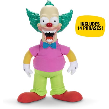 Los Simpsons Peluche Interactivo Krusty El Payaso