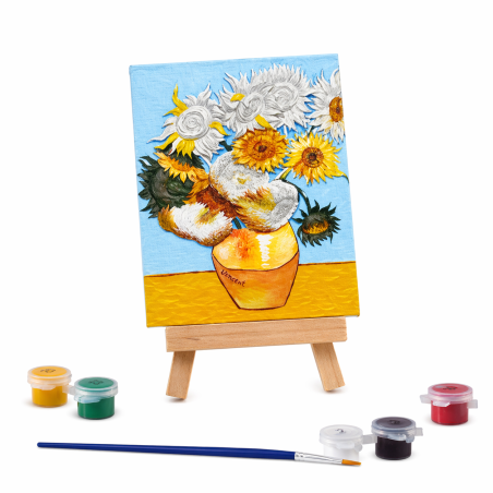 Pintura En Relieve Los Girasoles De Van Gogh