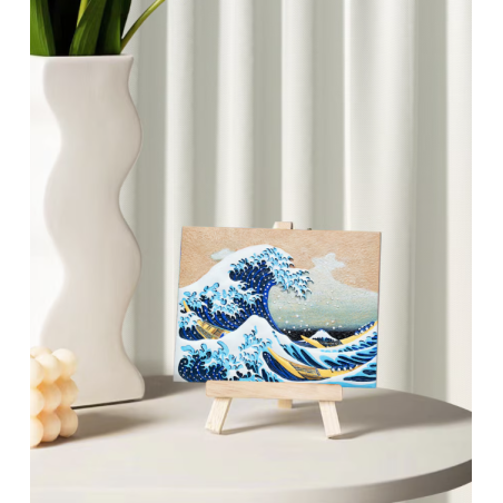 Pintura En Relieve La Gran Ola De Kanagawa