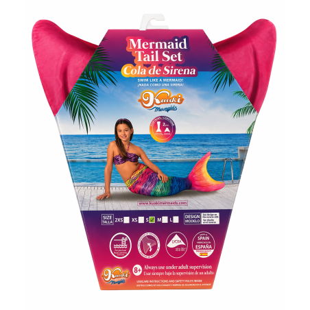 Cola De Sirena Pink Talla XS
