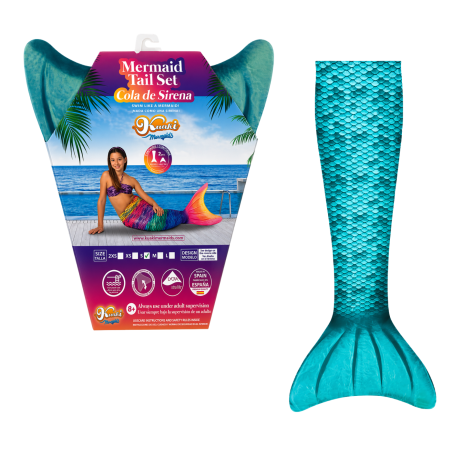 Cola De Sirena Turquesa Talla XS De Innovaciones Ferrer