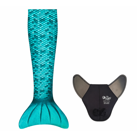 Cola De Sirena Turquesa Talla XS