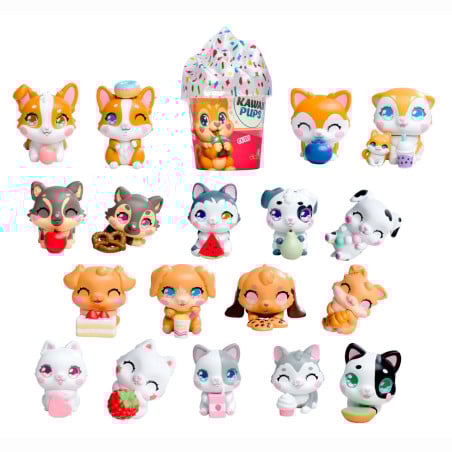 Mini Figura Kawaii Pups Sorpresa