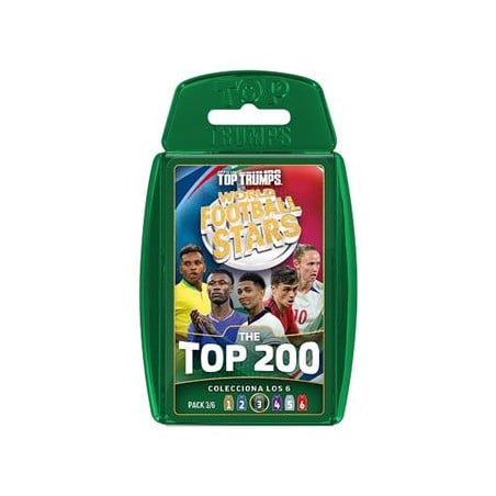 Set Verde Cartas Fútbol Top 200 Mundial
