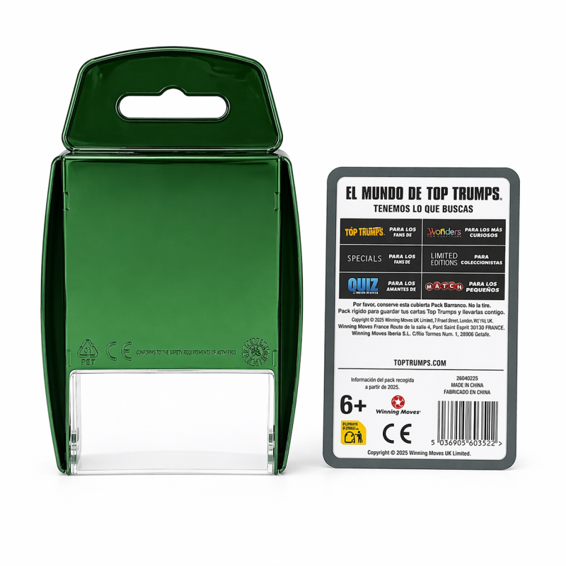 Set Verde Cartas Fútbol Top 200 Mundial