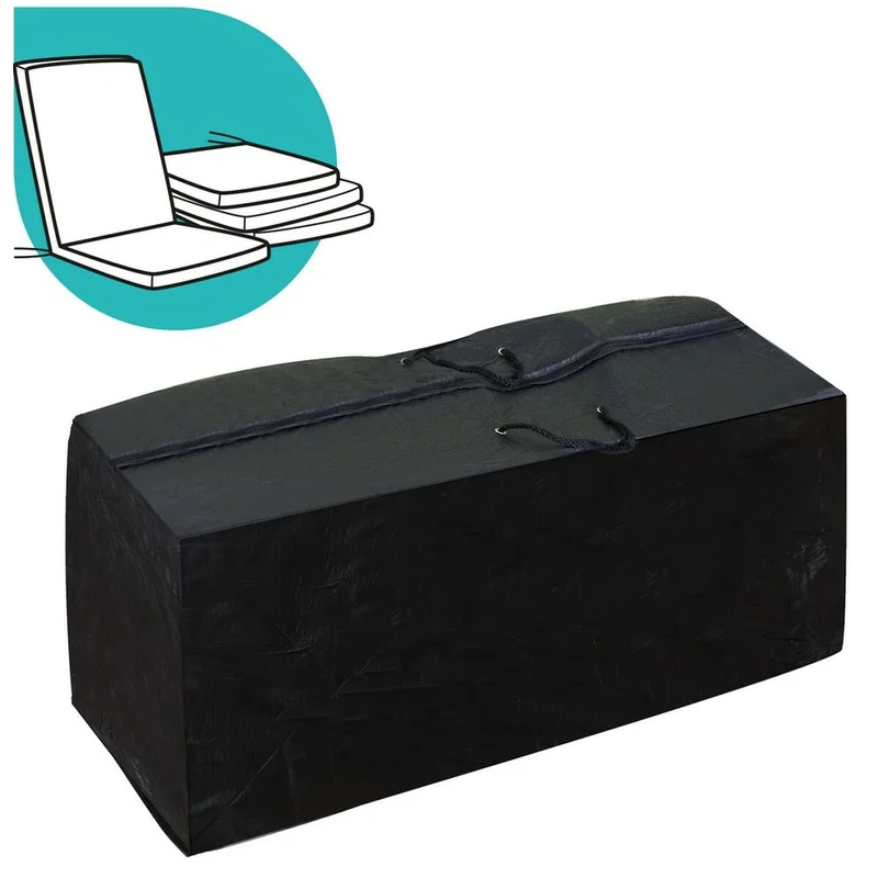 Funda Negra Para Cojines PVC Reforzado 122x40 cm