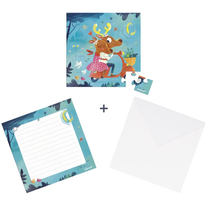 Janod Tarjeta Puzle Amor Dolce Vita