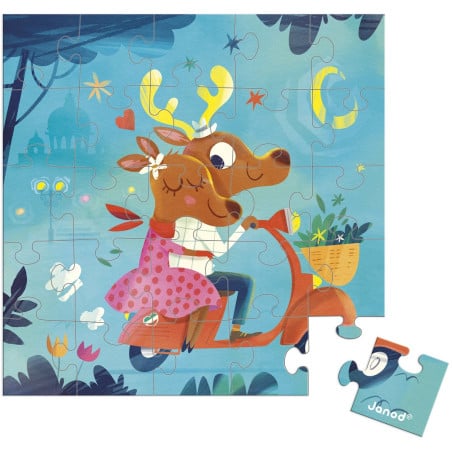 Janod Tarjeta Puzle Amor Dolce Vita