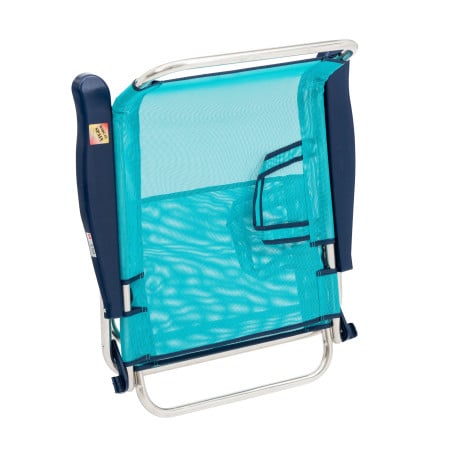 Silla De Playa Baja Multiposición Turquesa