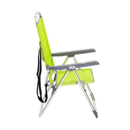 Silla De Playa Multiposición Con Pata Trasera Y Bandolera Lima