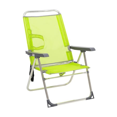 Silla De Playa Multiposición Con Pata Trasera Y Bandolera Lima