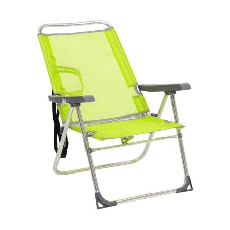 Silla De Playa Multiposición Con Pata Trasera Y Bandolera Lima