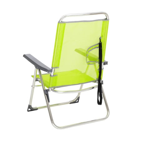 Silla De Playa Multiposición Con Pata Trasera Y Bandolera Lima