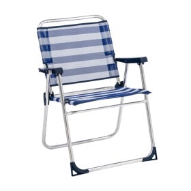 Sillón Fijo De Playa Rayas Marineras De Alco