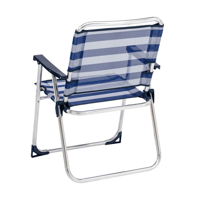 Sillón Fijo De Playa Rayas Marineras