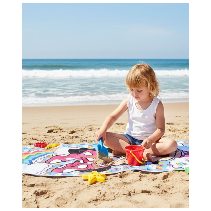 Toalla De Playa Minnie Mouse 140 Cm