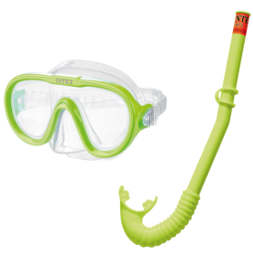Set Máscara Policarbonato + Tubo Intex