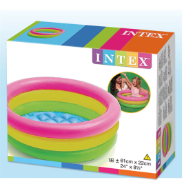 Piscina Bebé Sunset Glow 3 Aros Intex 2
