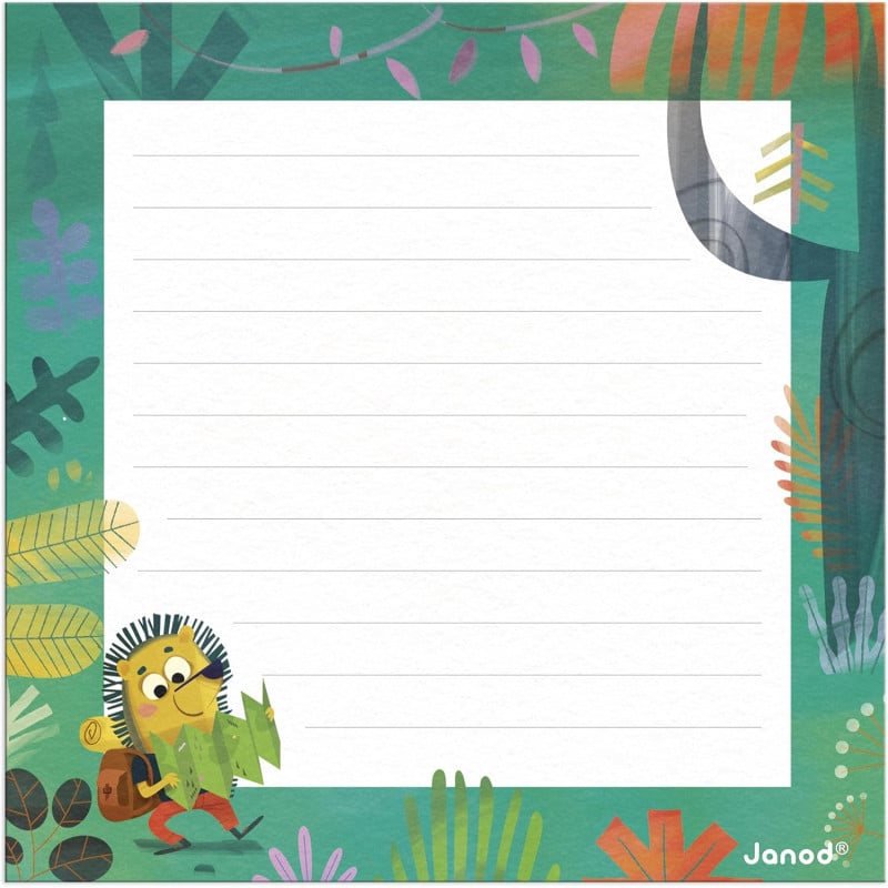 Janod Tarjeta Puzle Excursión