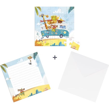 Janod Puzle Viaje Por Carretera