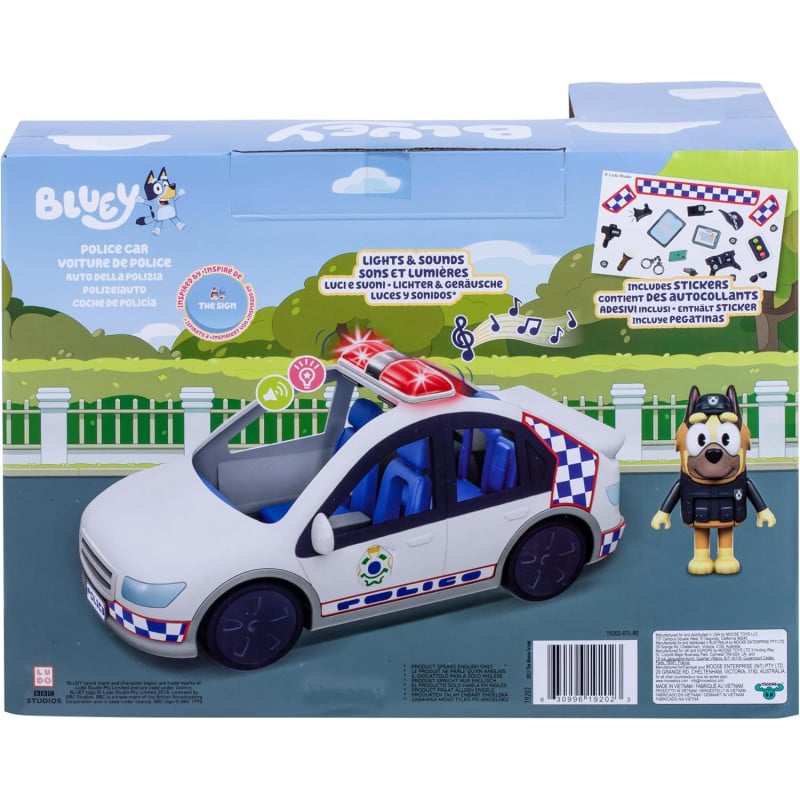Bluey Coche De Policia