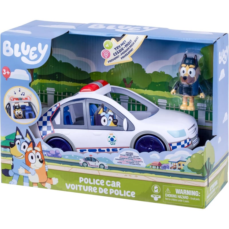 Bluey Coche De Policia