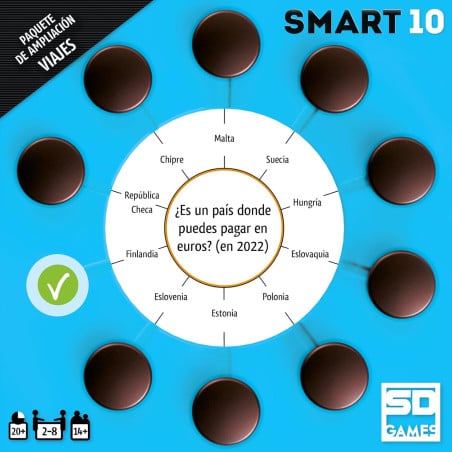 Smart 10 Viajes Paquete De Ampiación