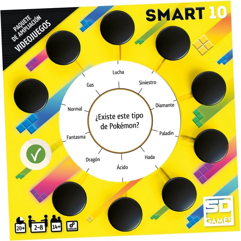 Smart 10 Videojuegos Paquete De Ampliación