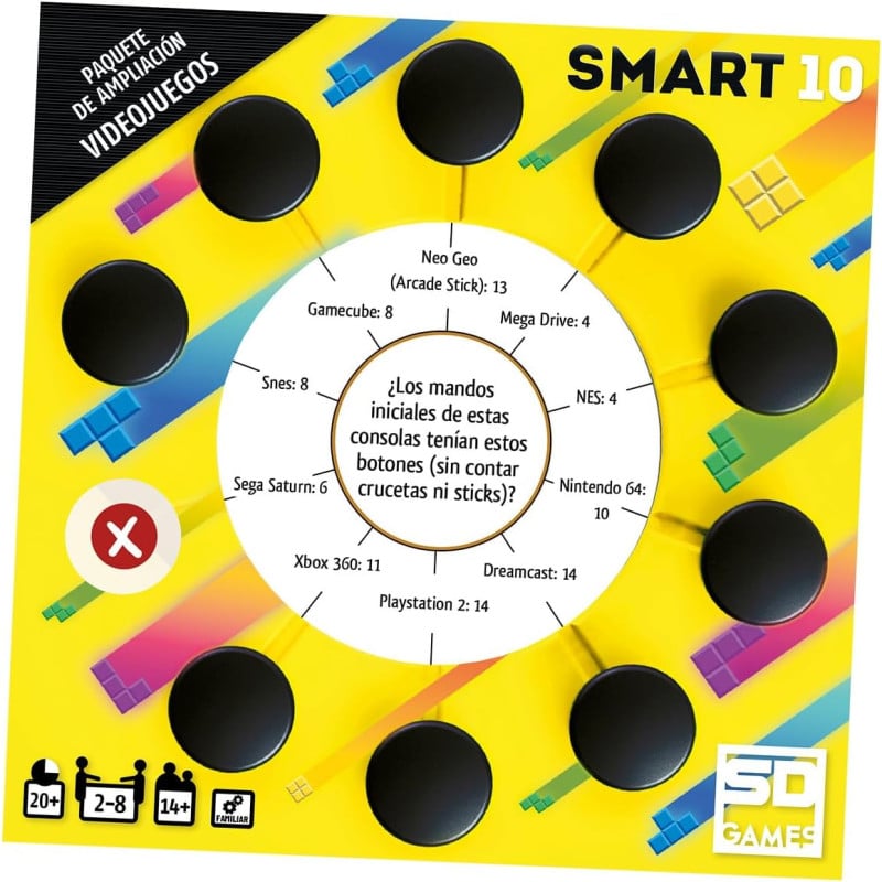 Smart 10 Videojuegos Paquete De Ampliación