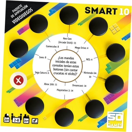 Smart 10 Videojuegos Paquete De Ampliación