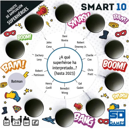 Smart 10 Suoerhéroes Paquete De Ampliación