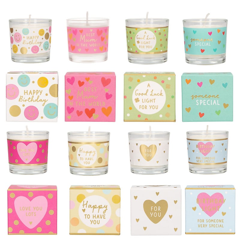 Vela Pequeña en Caja de Regalo Surtida