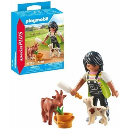 Mujer Con Cabras