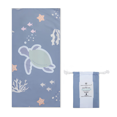 Toalla Microfibra Tortuga 135 Cm De The Essentials