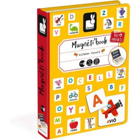 Janod Magnetibook Alfabeto En Catalán