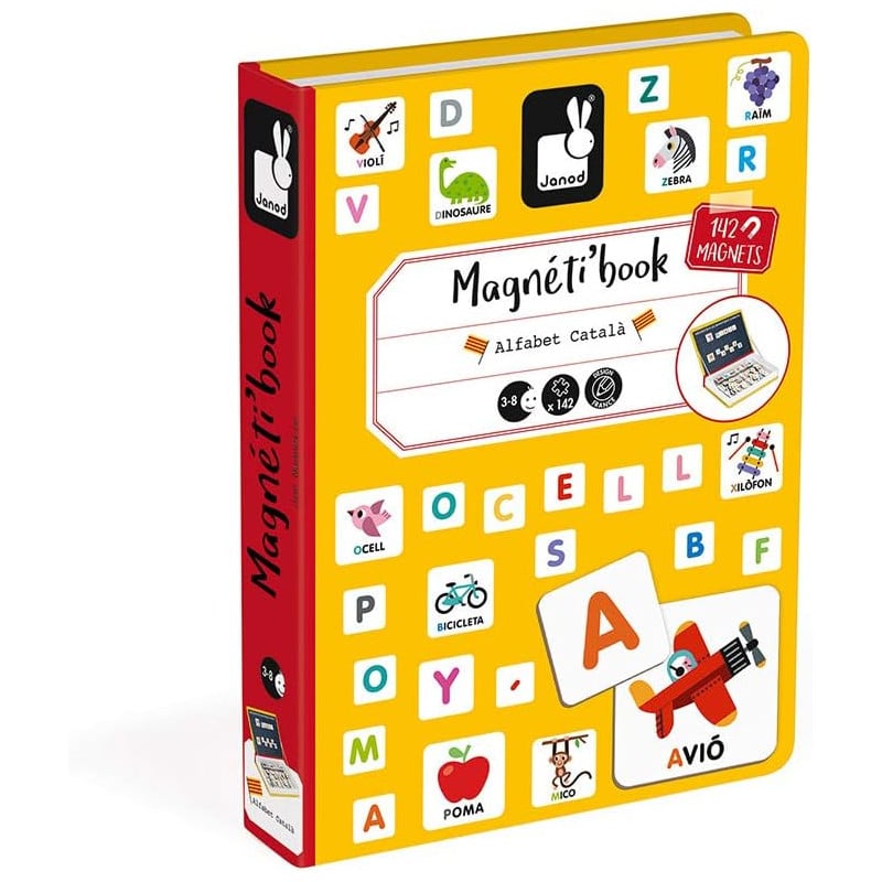 Janod Magnetibook Alfabeto En Catalán