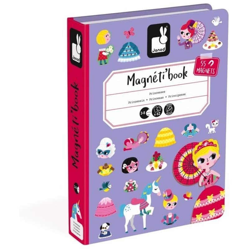 Janod Magnetibook Princesas