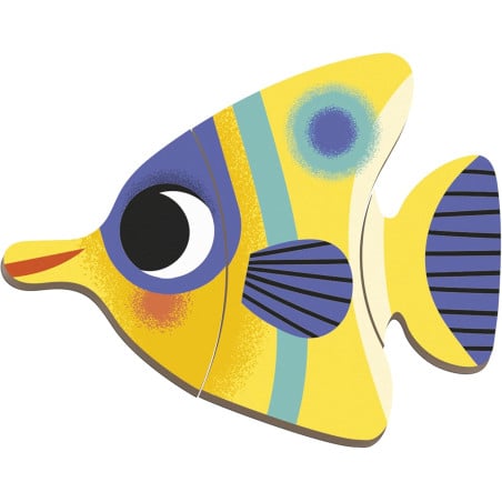 Janod Magnetibook Peces Tropicales