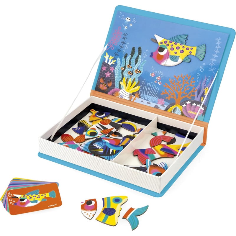 Janod Magnetibook Peces Tropicales