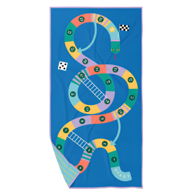 Toalla De Playa Serpiente Escalera 140 Cm