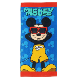 Toalla De Playa Algodón Mickey Mouse 140 Cm