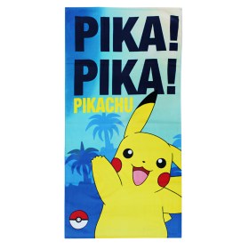 Toalla De Playa Algodón Pokemon 140 Cm