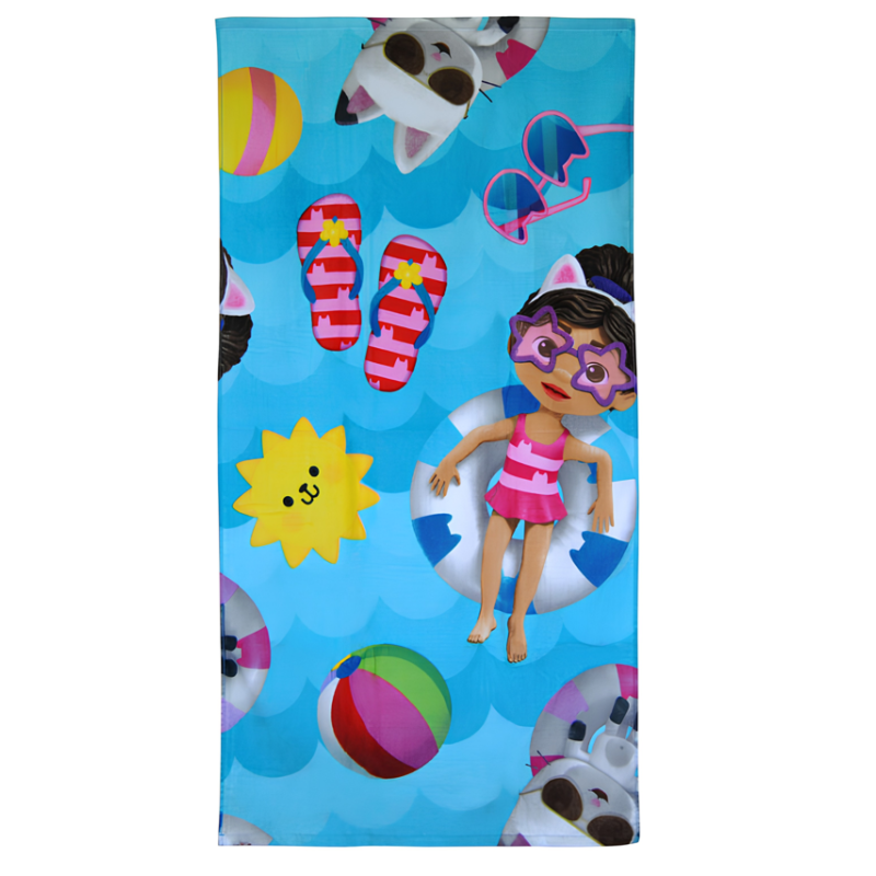 Toalla De Playa La Casa De Gabby 140 Cm De Playa Y Piscina