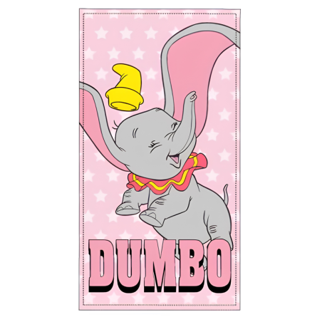 Toalla De Playa Microfibra Dumbo 140 Cm De Playa Y Piscina