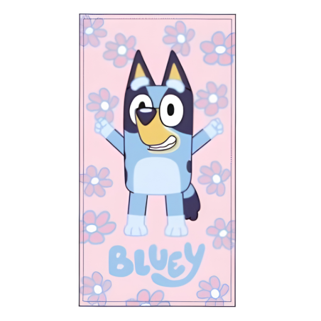 Toalla De Playa Microfibra Bluey 140 Cm De Playa Y Piscina