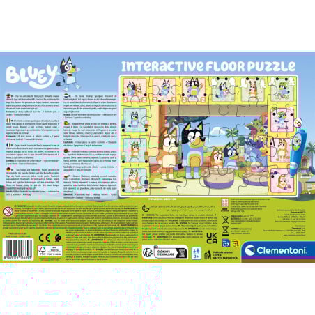 Puzzle Interactivo 24 Piezas Bluey