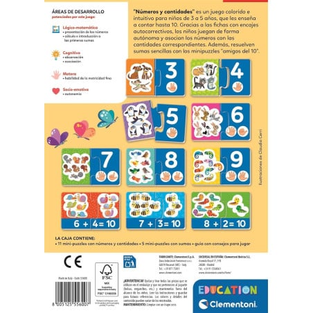 Números Y Cantidades Clementoni
