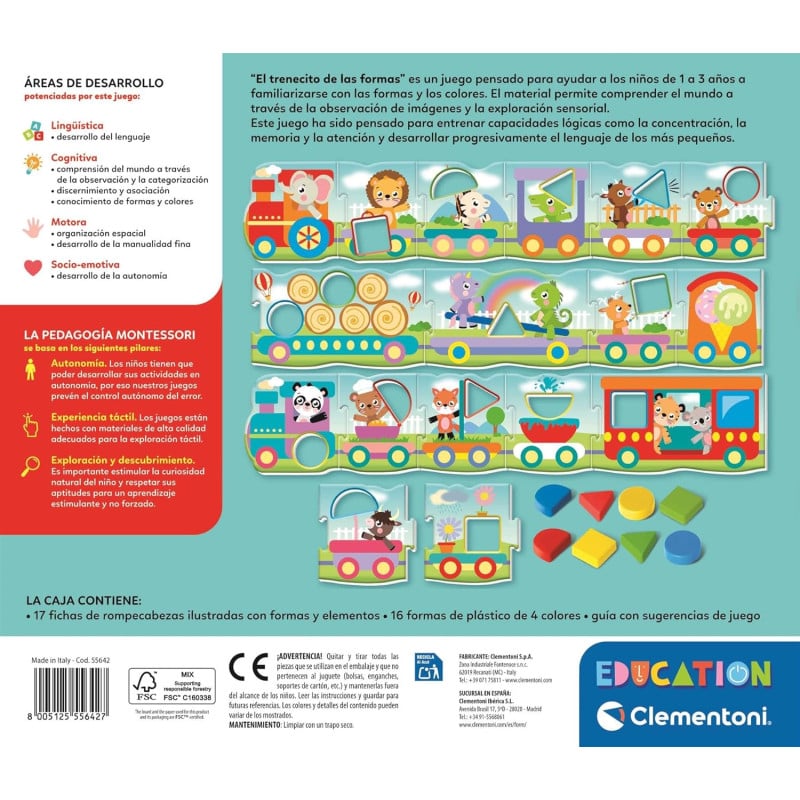 Tren De Las Formas Montessori